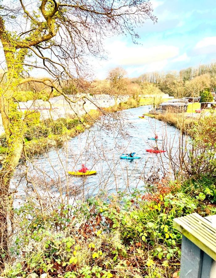 18 River View Chalet-Glan Gwna Holiday Park Caernarfon Kültér fotó